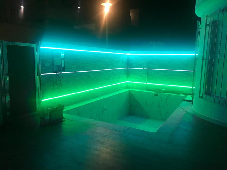 Luces led para piscina